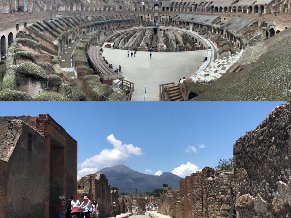 Colosseum of Rome & Pompeii Private Tour- day trip with an expert in Archeology